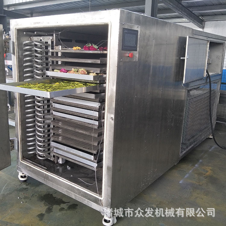 鸡胸生骨肉真空冻干机整颗草莓冻干机综合果蔬低温真空干燥机