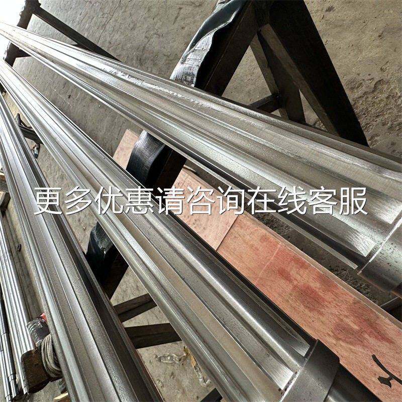 德国标标矩形键轴机床附件BUQ铣削加工径定心多齿承载小花花键轴