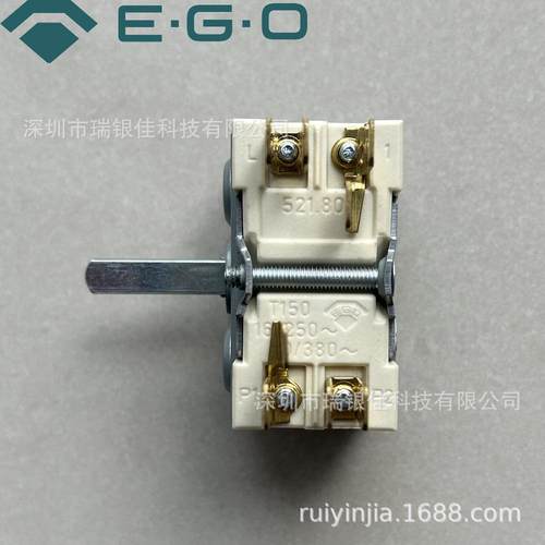 德国EGO档位开关0-1-0-1档旋转一档电热炉开关49.22015.000
