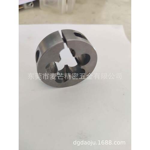 白钢/高速钢修牙固定式M12X1.25-6H板牙