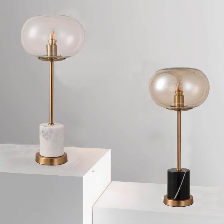 后现代创意大理石底座玻璃台灯北欧简约设计师样板房卧室床头柜灯,清洗/食品/商业设备,风口/风叶/风机配件,淘宝优惠券,粉丝福利购,淘宝优惠卷