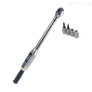 100数显可调扭矩扳手带套筒 数字可调扭力扳手SGSX M19 22螺母
