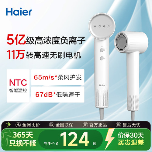海尔高速负离子吹风机