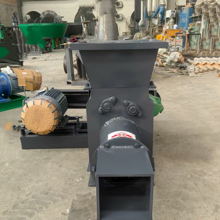 PNJ电动矿用炮泥机160/220型4/5.5kw电机挤泥机耐火泥成型方口