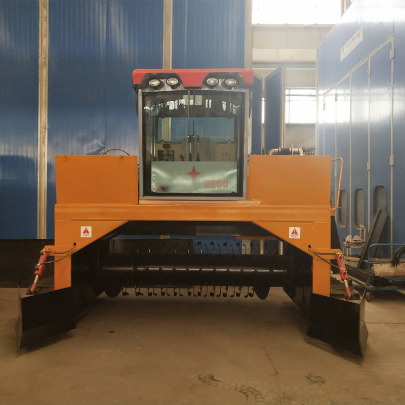 2019履带式翻抛机 有机肥履带翻堆机 自走式有机肥发酵翻堆机