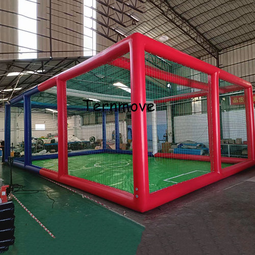 Inflatable UAV Air Model of Soccer Field Frame 无人机训练场