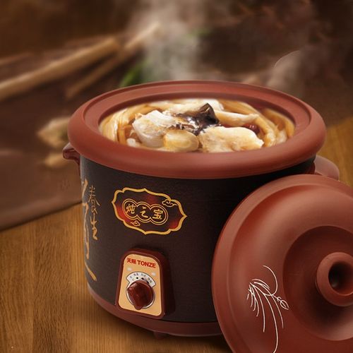 天际30AZ电炖锅砂锅电炖盅煮粥锅煲汤养生紫砂3L插电家用炖汤锅