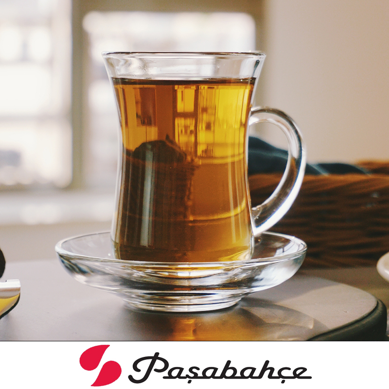 土耳其无铅小茶杯带把配碟红茶杯绿茶无铅玻璃杯特浓咖啡品鉴杯