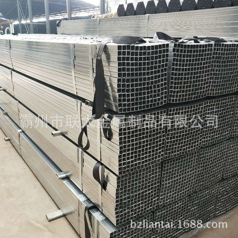 河北霸州钢管厂家 家具焊接工程镀锌厚壁高频焊管无缝焊钢管薄