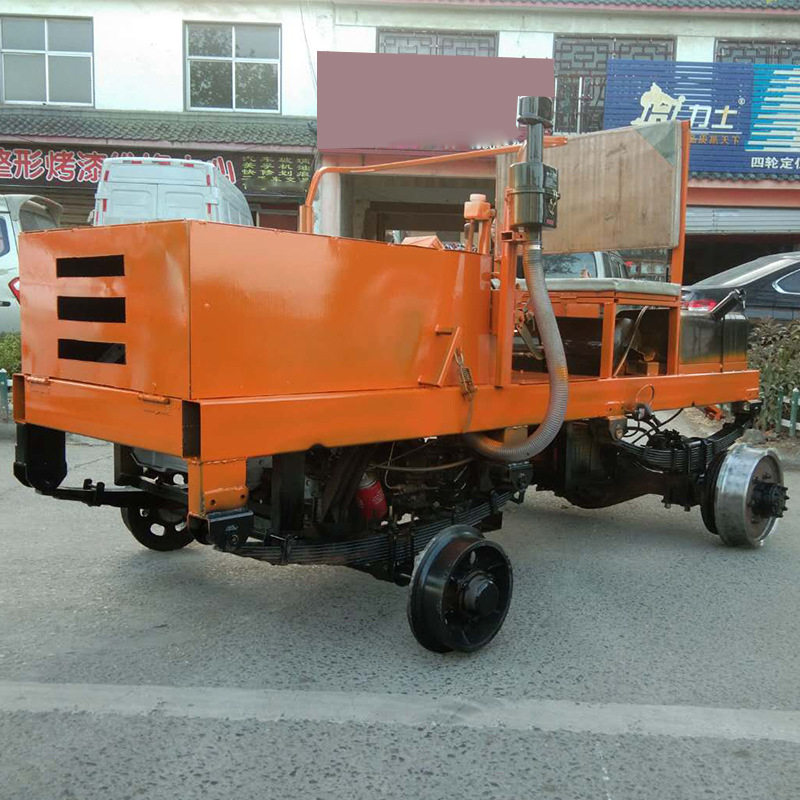 铁路轨道物料运输车 果园山地轨道搬运车 柴油牵引轨道平板车,五金/工具,筑路机械,淘宝优惠券,粉丝福利购,淘宝优惠卷