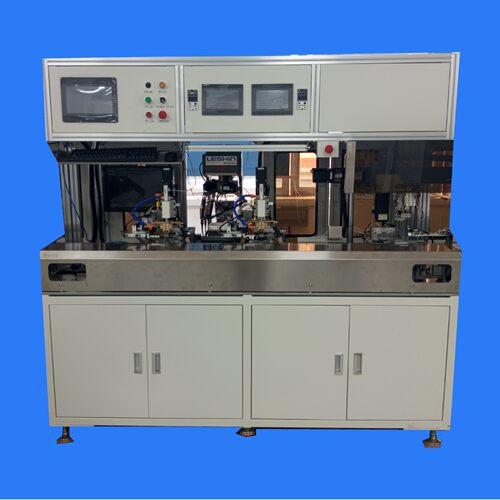 联欣科技LX-450F全自动喷胶机,全自动哈巴焊锡喷胶包胶打铁壳机