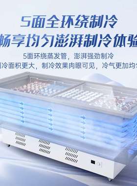 澳柯玛 岛柜商用卧式冷冻柜  IHF-D1207P-XJ