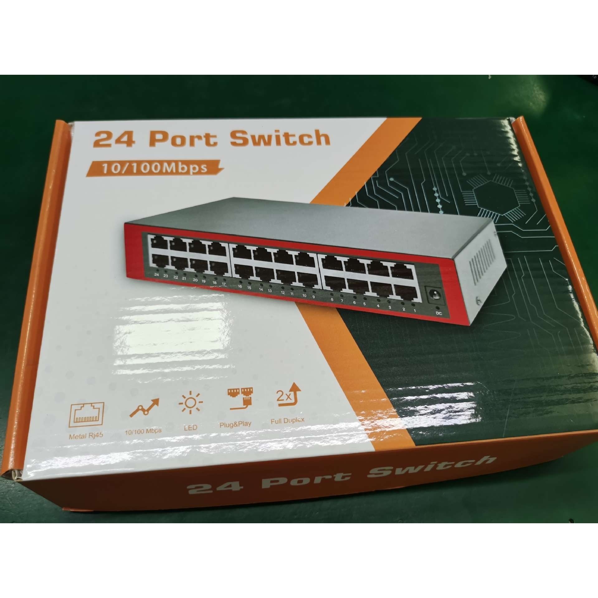 24口百兆交换机  10M/100Mbps高速传输