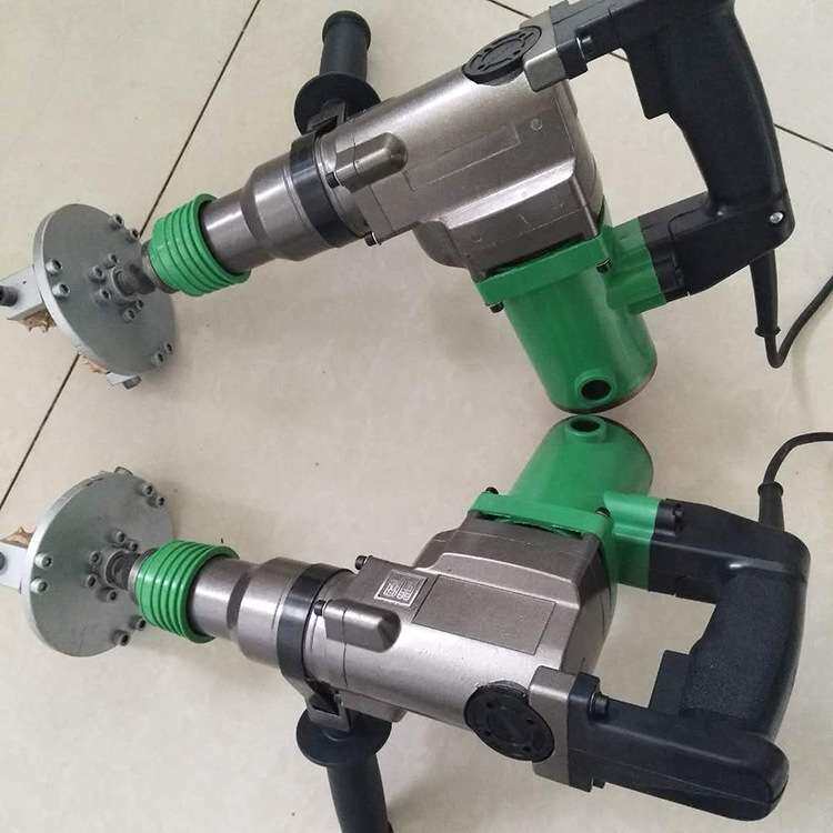 电动三头打磨机 混凝土墙面凿毛机 桥面粗糙面剔凿机
