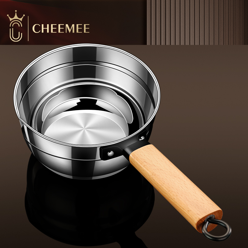 304不锈钢水瓢厨房加厚带鹰嘴老式长G柄水漂大号水勺子家用水舀子