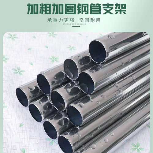 衣柜简易组装出租房家用卧室结实耐用布衣柜全钢架钢管加粗加厚固