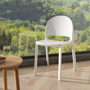 森川家具餐椅商用餐饮店桌椅组合现代简约椅子户外休闲餐桌椅座椅