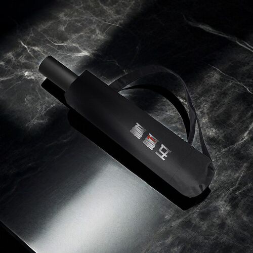 511手动双层雨伞加大加厚加固2双人男士三折叠黑胶V晴雨两用伞定