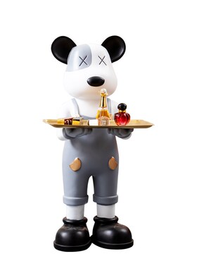 网红特大号暴力熊落地大摆件创意客厅电视柜旁大型装饰品乔迁送礼