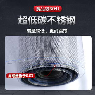 304不锈钢纱窗网养殖场防蚊网养猪场防蚊纱窗网金刚网纱网布加厚