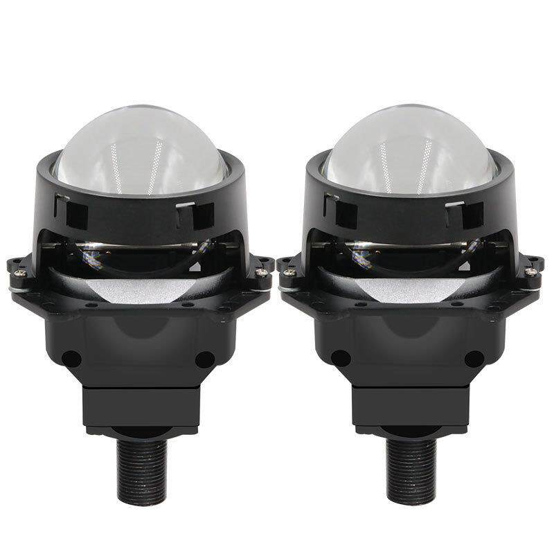 新款热卖A9LED大灯透镜车灯改装智能大功率LED大灯白黄远近超亮聚