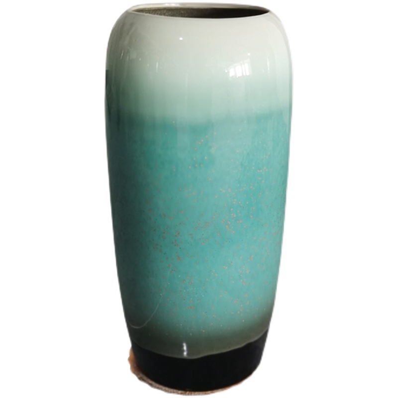 高40cmd陶瓷花瓶干燥花摆件装饰品落地家居简约中式玄关诧寂风新