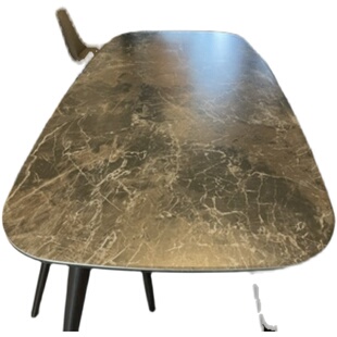 哑光家具贴膜透明大理石实木餐桌烤漆玻璃茶几桌面耐高温岩板石