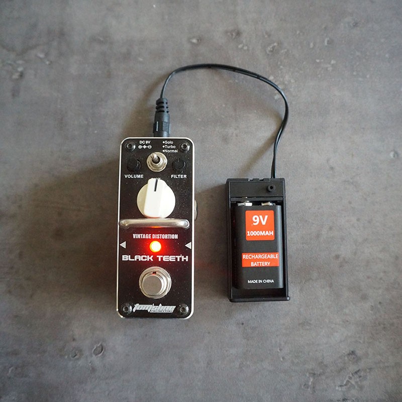 9V电池 泰勒Taylor电箱吉他单块效果器拾音器哑鼓无线话筒USB充电