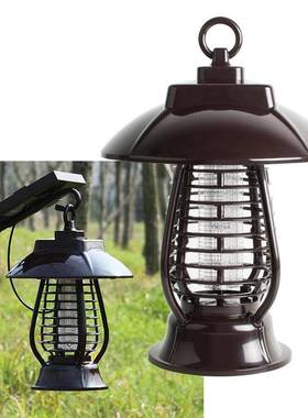 出口两用太阳能市电灭蚊灯照明草坪插地庭院灯花园挂灯