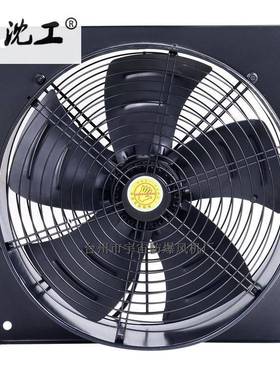 沈工YWF方型外转子风机通风排烟除尘低噪轴流式通风直销