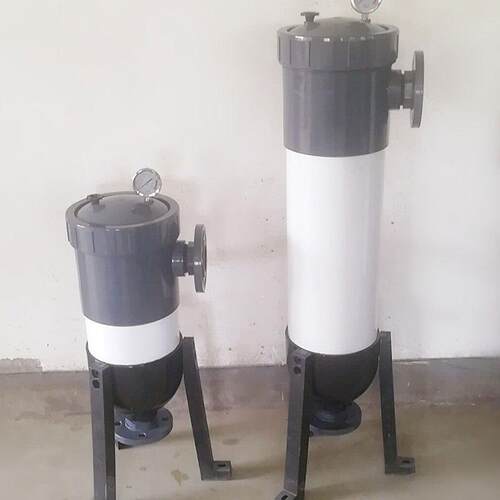 UPVC袋式过滤器 2#A款单袋过滤垃圾液体 DTRO袋式过滤器工业