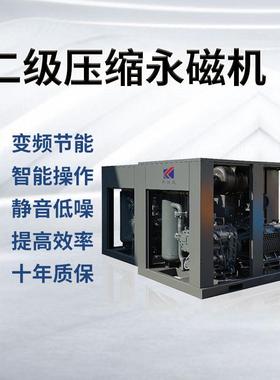 75HP100HP二级压缩永磁机螺杆式静音空气压缩机空压机 压缩机