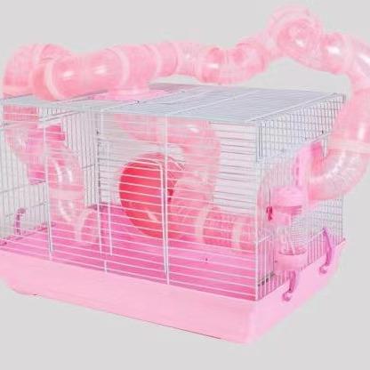 管道仓鼠笼47基础笼60基础笼仓鼠笼子金丝熊窝单双层别墅