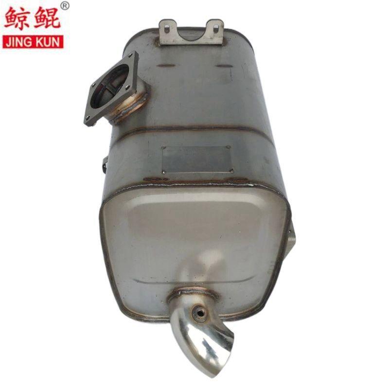 厂家直销国六J6P470消声器带三元无含量消声器陶瓷三元催化总成