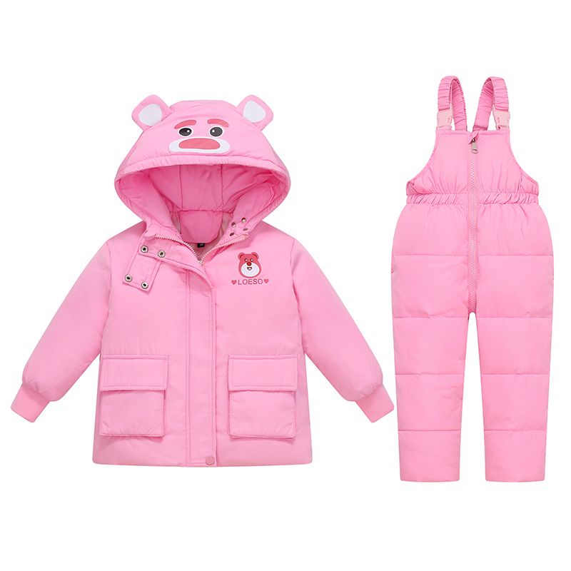 2023年儿童羽绒服男童女童短款洋气大中小童宝宝亲子装冬款外套