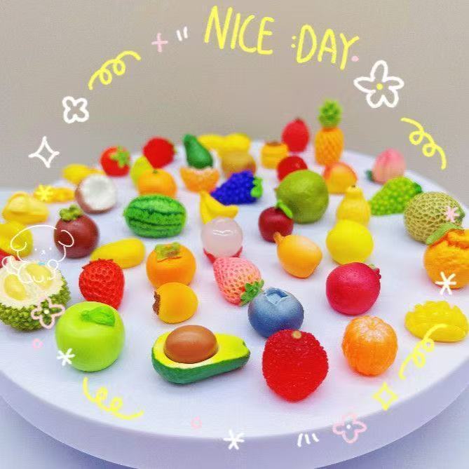 仿真水果小盲袋儿童迷你小玩具微缩蔬菜食物模型儿童幼儿园小礼物