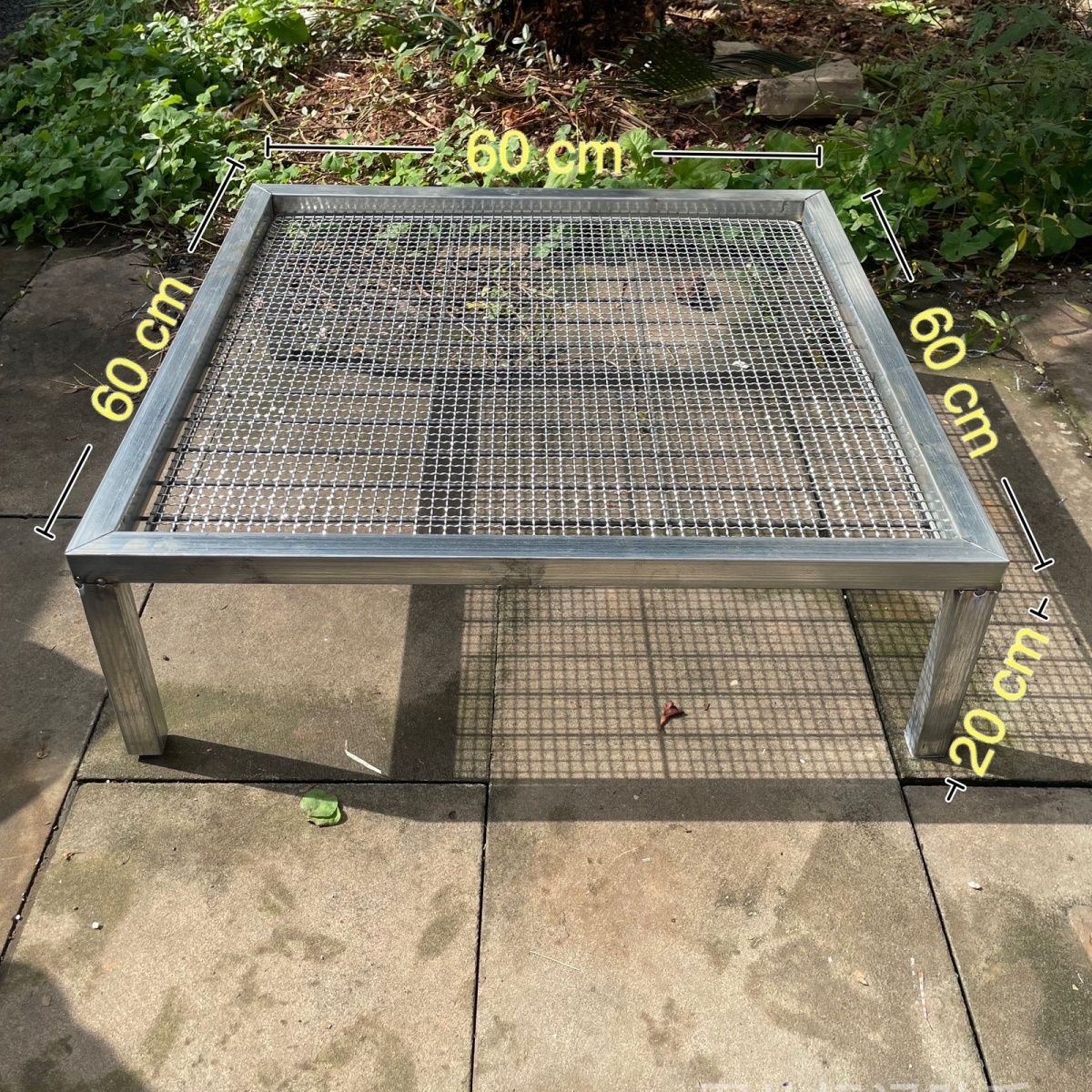 加大加厚烧烤桌商用摆摊烧烤架专用烧烤炉特大号家用烧烤加粗条网