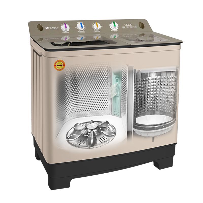 长红视洁半自动双桶洗衣机大容量家用商用老式双缸洗脱一体波轮