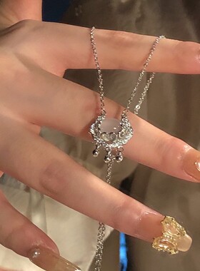 【小软的店呀】平安锁玉髓潮流项链