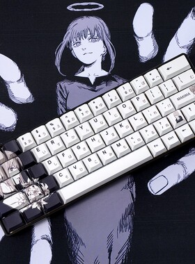 Makima电锯玛奇玛周边原厂PBT高度键帽热升华atk美加狮wooting