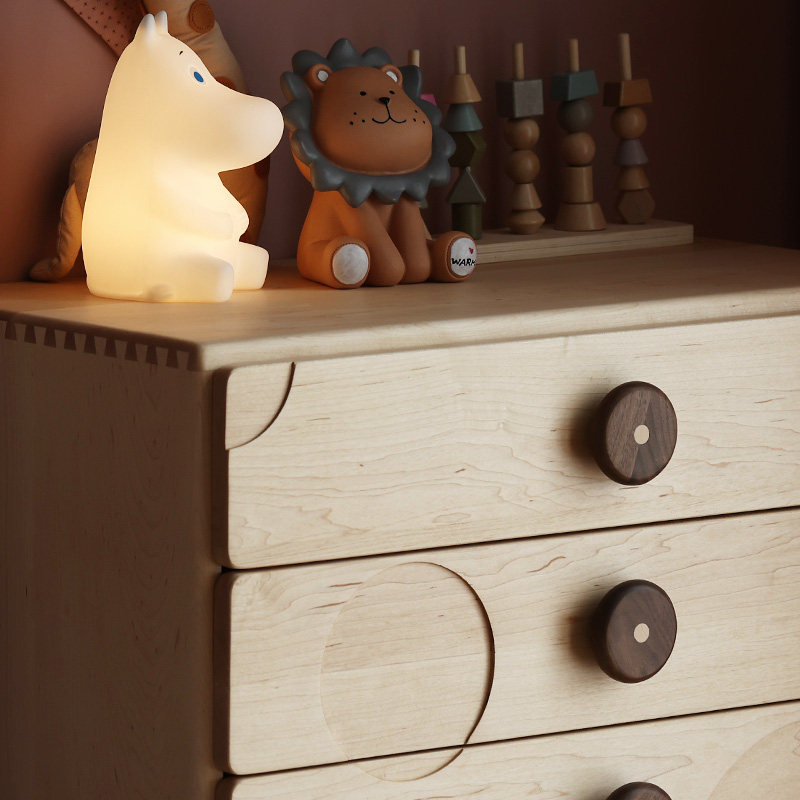 全实木儿童斗柜男孩女孩卧室抽屉储物收纳柜枫木五六斗柜环保家用,住宅家具,儿童斗柜,淘宝优惠券,粉丝福利购,淘宝优惠卷