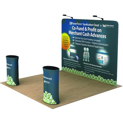 定制布艺广告架拉网快展布幕秀展示架落地折叠海报架签名墙背景架