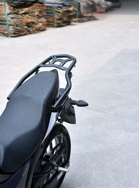 适用于济南柃木155极客飒尾架  GSX150F/N后货架 尾箱架 尾翼衣架