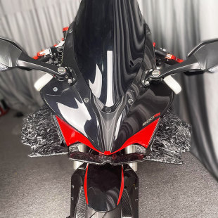 适用22-23款新款赛600改装侧风翼扰流板前唇定风翼鸟嘴下唇导流罩