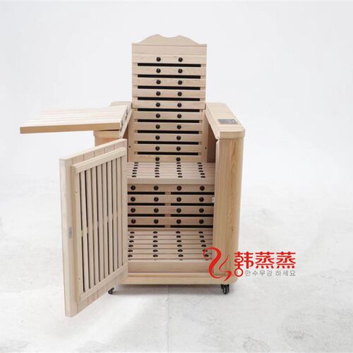发汗蒸房箱单人桑拿浴箱薰舱迷你家庭用小微型半身舱移动光波房汉