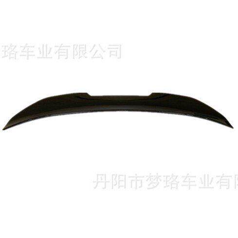 适用于马老3系E90E92改装MP款M4款PSM款尾翼亮黑碳纤纹后扰流