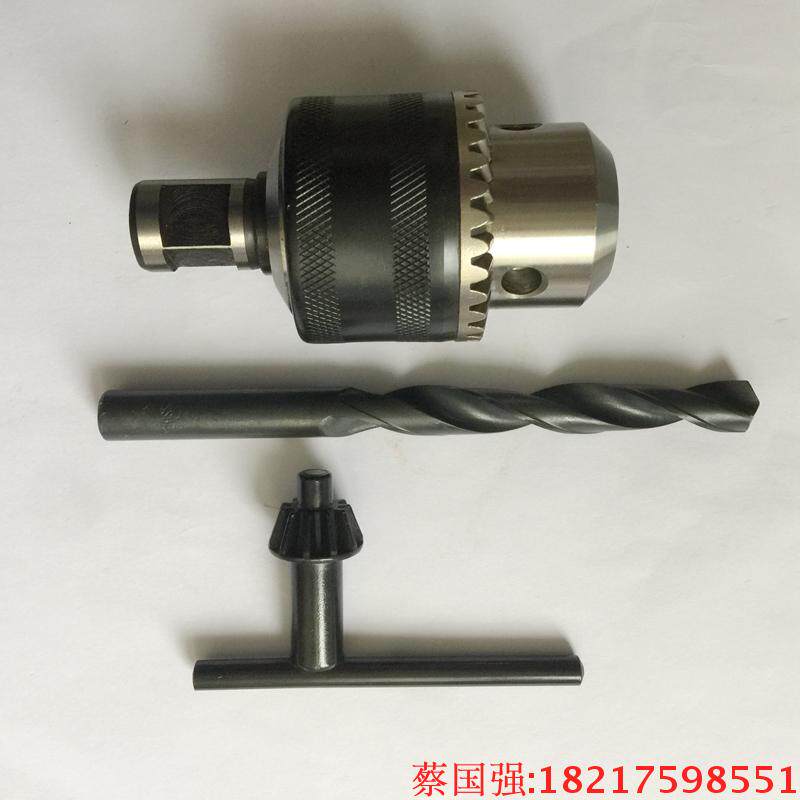 直角柄 四孔柄通用柄 磁力钻钻夹头 磁座钻麻花钻钻夹头 钻卡子