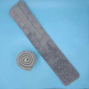 65CM铝合金拖把布粘贴懒人大号加厚超长平板拖把替换头棉