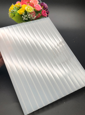 PC乳白色半透明扩散哑光阳光板8/10/1F6/20mm中空广告灯箱装饰墙