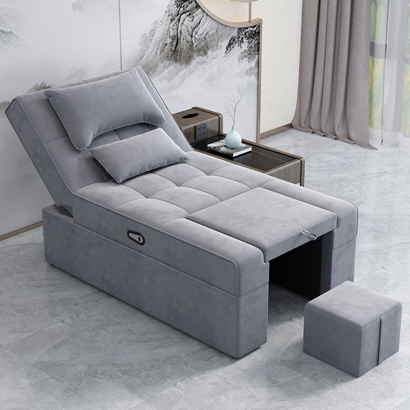 s疗沙发电动采耳洗脚店沐足泡脚泰式足浴按摩床足ap连体可躺椅子